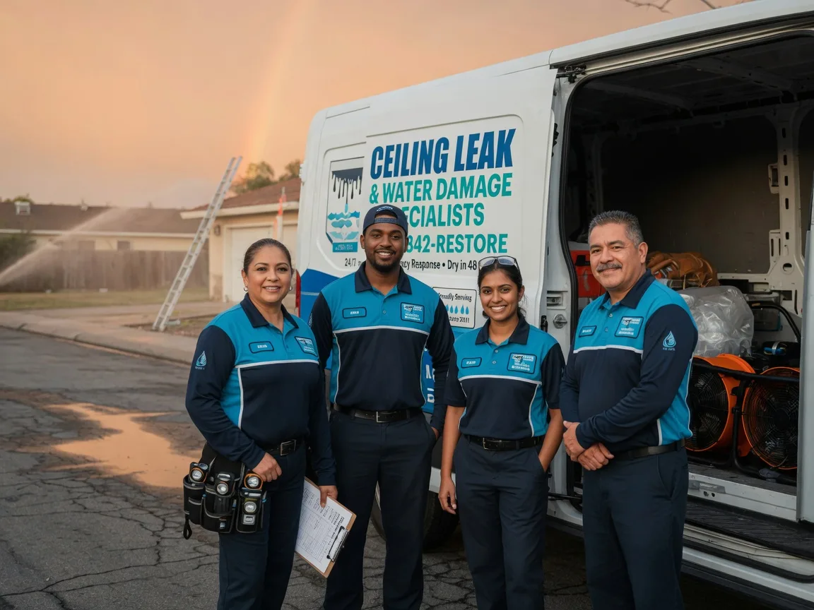 Ceiling Leak Cleanup company in South Milford, IN
