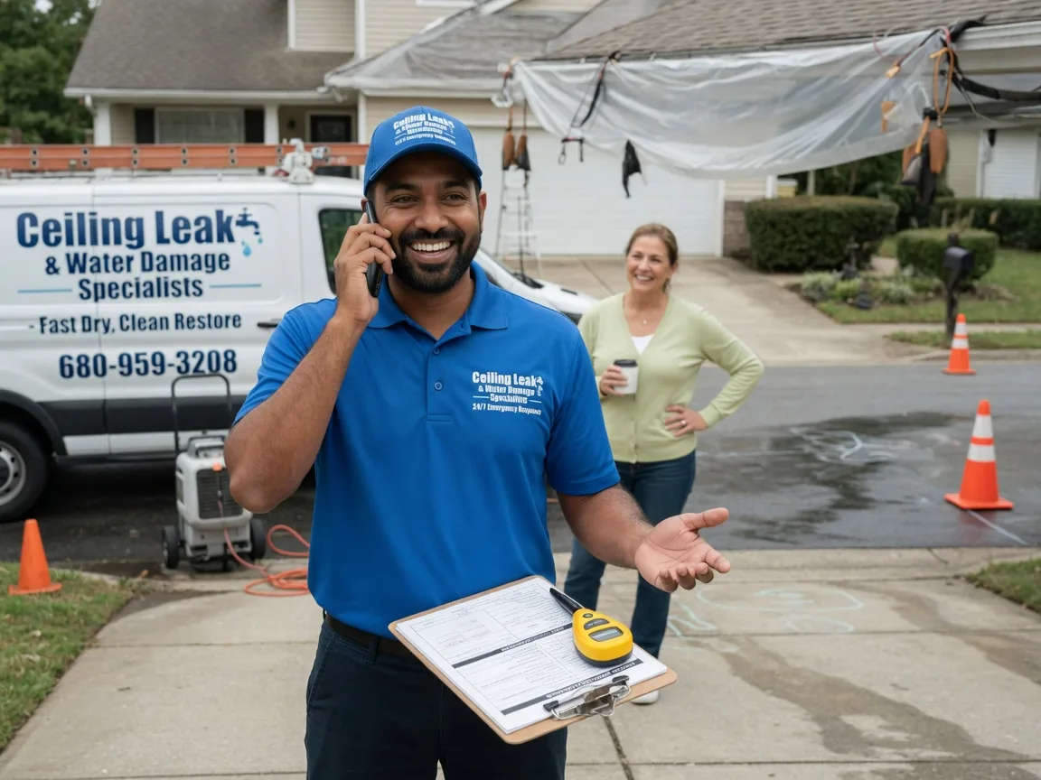 Ceiling Leak Cleanup South Milford, IN FAQs